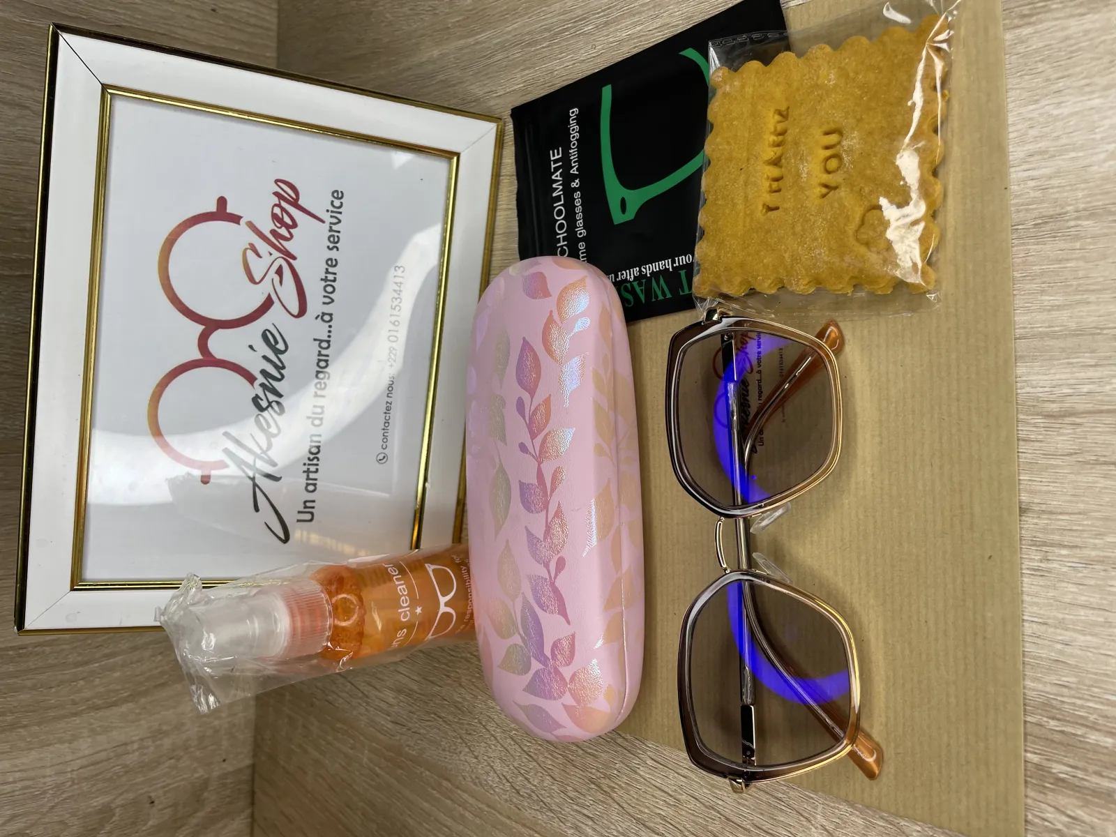 Photo 2 - Lunettes antireflet photochromique