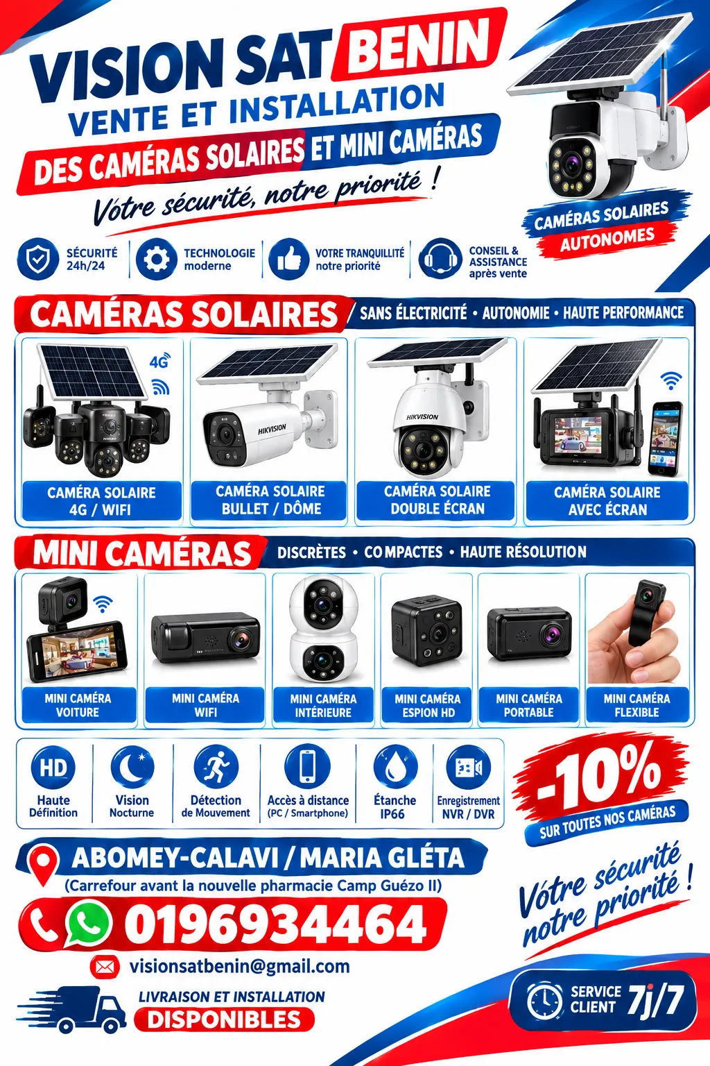 Photo 3 - VENTES ET INSTALLATION DES MINI CAMÉRA POUR LA SÉCURITÉ DE VOS BOUTIQUE